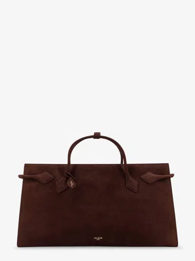 Alaïa Alaia Women Suede Hand Tote Bag