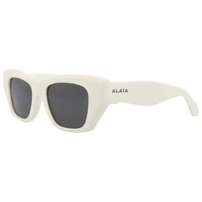 Alaïa Women's Sunglasses In White