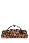 Alaïa Womens Le Teckel Leather Shoulder Bag Brun Sepia In Multi