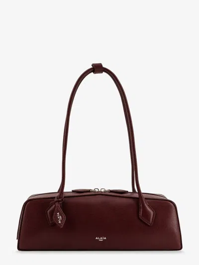 Alaïa Alaia Women Teckel Medium Leather Shoulder Bag