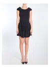 Alaïa Alaia Textured Knit Mini Dress In Grey