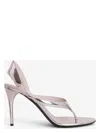 Alaïa Laminated Leather Sandals