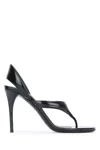 Alaïa Leather Thong Slingback Sandals In Multicolor