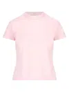 Alaïa Roseclair Zip-back Top For Women In Ss24 Collection In Roseclair