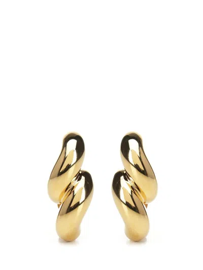 Alaïa Women "torsion" Earrings In Gold