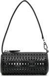 Alaïa Women's Tube Mini Leather Shoulder Bag In Black