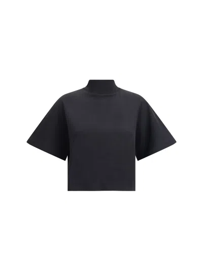 Alaïa Women Turtleneck T-shirt In Black