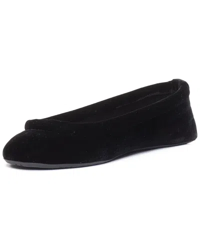 Pre-owned Alaïa Women's Velvet Padded Outline Ballerina Flat (authentic Pre-loved)
