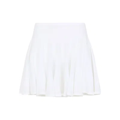 Alaïa Women White Skater Skirt