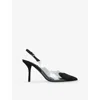Alaïa Alaia Slingback Heel Le Coeur Lat. Black