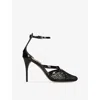 Alaïa High-heel Mesh Pumps In Black