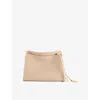 Alaïa Womens Grege Le Click Square Small Leather Cross-body Bag