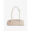 Alaïa Womens Alaia Le Teckel Leather Shoulder Bag In Neutral