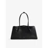 Alaïa Womens Alaia Le Teckel Shiny-grained Leather Tote Bag In Green
