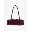 Alaïa Womens Alaia Teckel Small Leather Top-handle Bag In Rouge Grenat