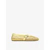 Alaïa Mesh Ballet Flats