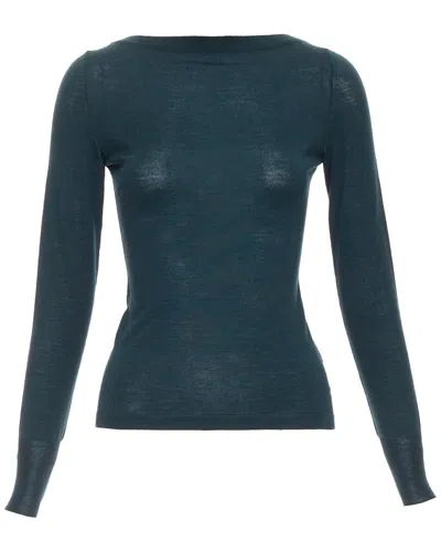 Pre-owned Alaïa Wool Bateau Neck Pullover Sweater