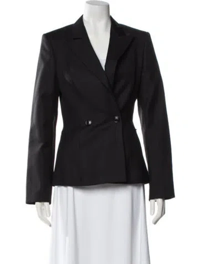 Pre-owned Alaïa Wool Blazer In Black