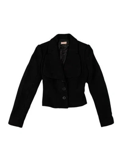 Pre-owned Alaïa Wool Blazer In Black