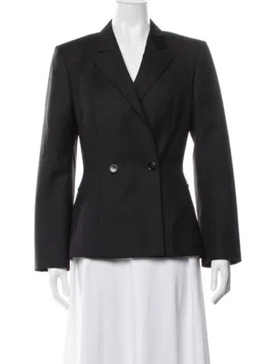 Pre-owned Alaïa Wool Blazer In Black