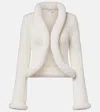 Alaïa Wool-blend Cardigan In White