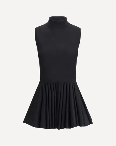 ALAÏA WOOL BLEND GODET TOP