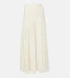Alaïa Band Skirt In White