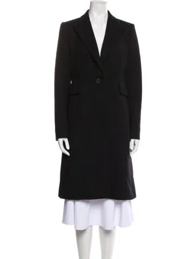 Pre-owned Alaïa Wool Coat In Black