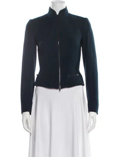 Pre-owned Alaïa Wool Jacket In Blue