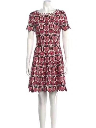 Pre-owned Alaïa Wool Mini Dress