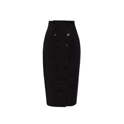 Alaïa Alaia Wool Pencil Skirt