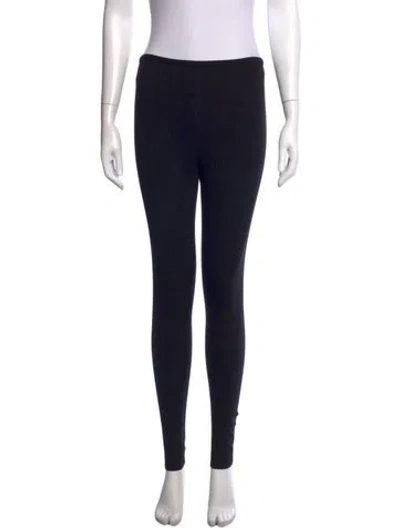 Pre-owned Alaïa Wool Skinny Leg Pants In Black