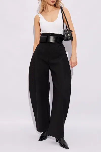 ALAÏA ALAÏA WOOL TROUSERS