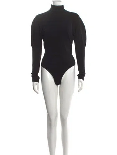 Pre-owned Alaïa Wool Turtleneck Sweater In Black