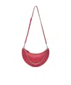 Alaïa Zipper Opening And Closing Shoulder Bag In Red
