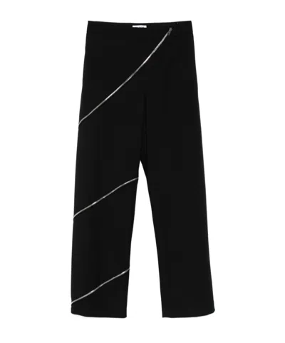 ALAÏA ZIPPERED CASUAL PANTS