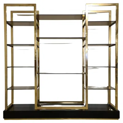 Pre-owned Alain Delon Freestanding Bookcase Designed By  In Brown