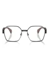 Alain Mikli A02506 Demi Matte Black In Transparent
