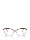 ALAIN MIKLI A03502 TRANSPARENT PINK / BROWN GLASSES