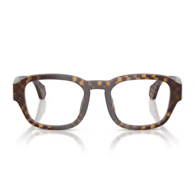 Alain Mikli A03512m 0493 Damier Giallo Opale Glasses In Multi