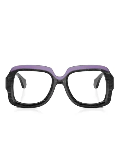 Alain Mikli A03533 Opal Purple / Pointille Black