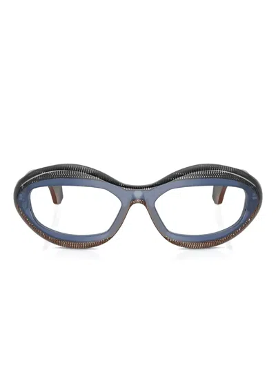 Alain Mikli A03539 Point Black / Blue / Point Brown