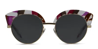 Alain Mikli A04007 Purple,clear,gold