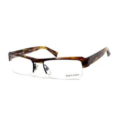 Alain Mikli Al0813 Eyeglasses In Brown