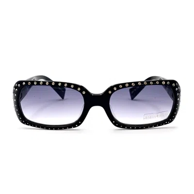 Alain Mikli Black A0495 Rectangular Sunglasses