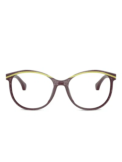 Alain Mikli 对比条纹眼镜