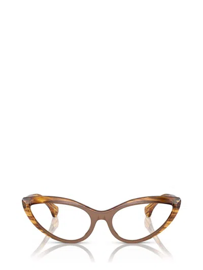 Alain Mikli Eyeglasses In Brown
