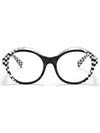 Alain Mikli Floretta Round-frame Glasses In Weiss