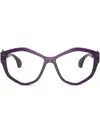 Alain Mikli Geometric-frame Glasses In Purple