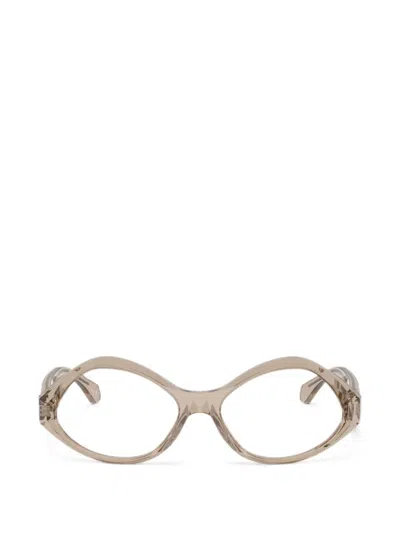 Alain Mikli Geometric-frame Glasses In Nude
